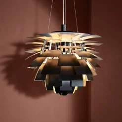 PH Artichoke Dusty Blue/Chrome fra Louis Poulsen