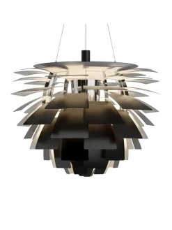 PH Artichoke Dusty Green/Chrome fra Louis Poulsen