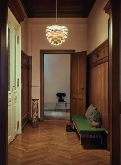 PH Artichoke Dusty Green/Chrome fra Louis Poulsen