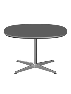 Piet Hein A222 Sofabord, Ø75 cm fra Fritz Hansen