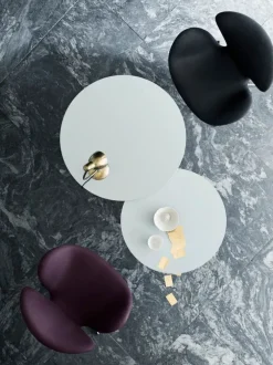 Piet Hein A203 Sofabord, 100 x 100 cm fra Fritz Hansen