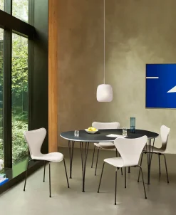 Piet Hein B603 spisebord, 100 x 100 cm fra Fritz Hansen