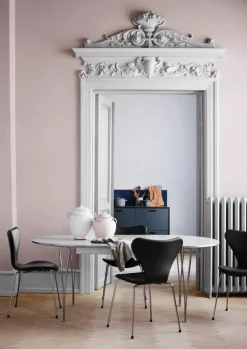 Piet Hein B619 Superellipse udtræksbord, 180/300 x 120 cm fra Fritz Hansen