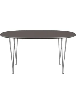 Piet Hein B611 Superellipse spisebord, 135 x 90 cm fra Fritz Hansen