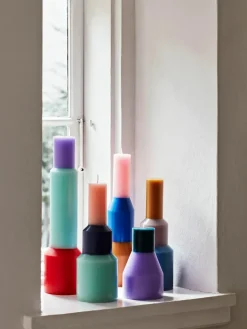 Pillar lys, M blue fra Hay