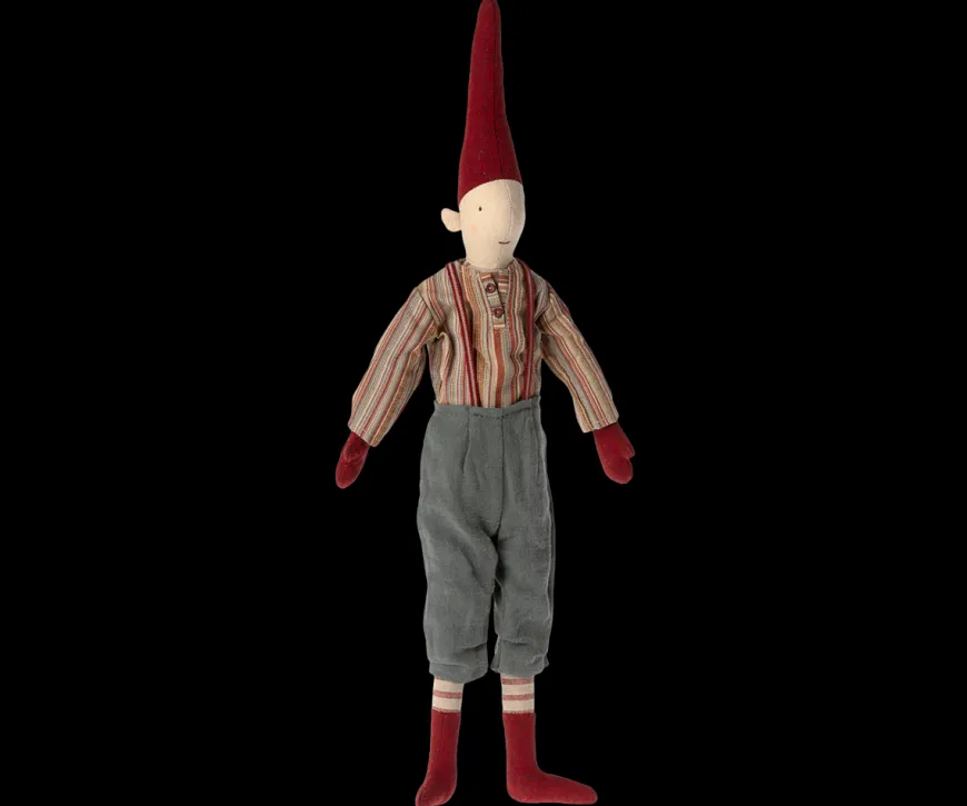 Pixy size 3 nissedreng - med bukser og stik med kvist fra Maileg 2025