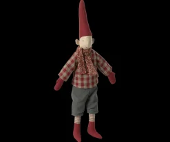 Pixy size 2 nissedreng med rød skjorte fra Maileg 2025