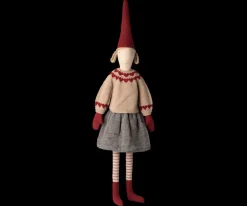 Pixy Size nissedreng med Stribet Strik Sweater fra Maileg 2025