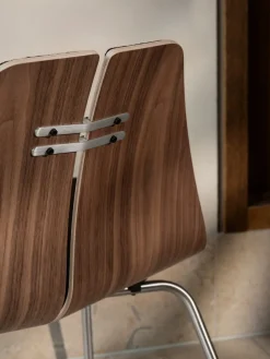 PK23 forsidepolstret, Oak af Poul Kjærholm