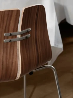 PK3 spisebordsstol, eg af Poul Kjærholm