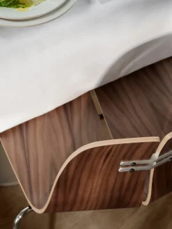 PK3 spisebordsstol, eg af Poul Kjærholm