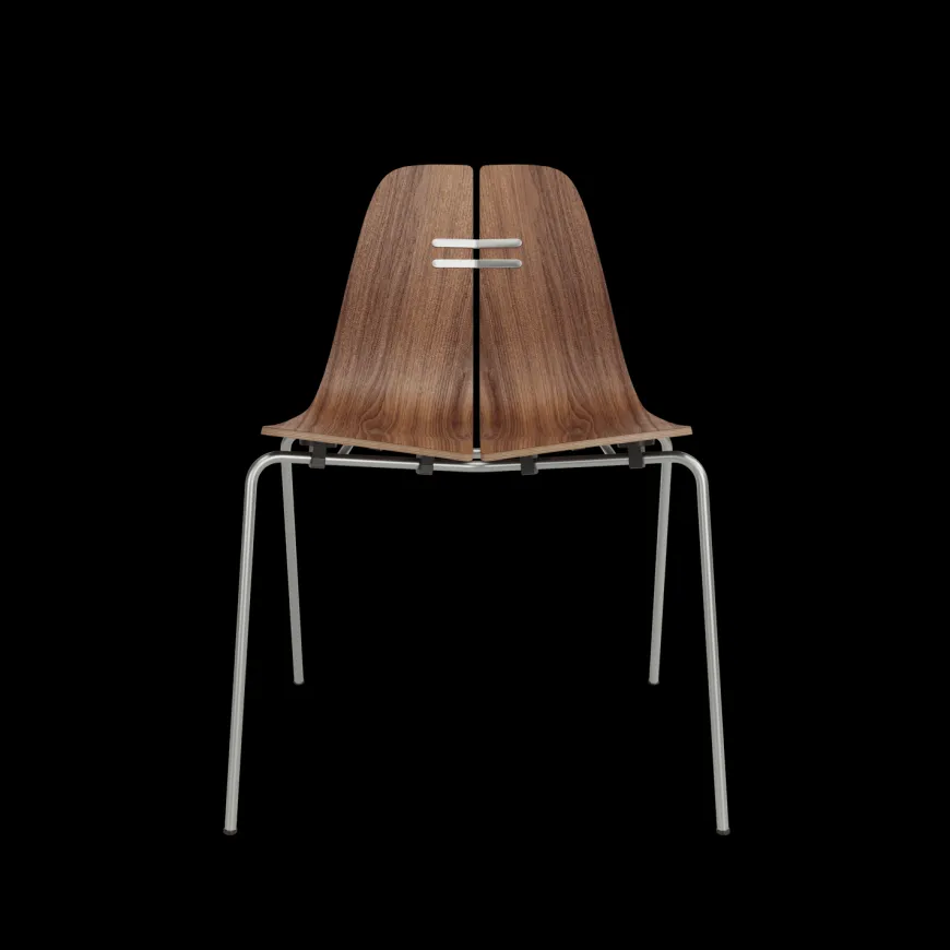 PK3 spisebordsstol, eg af Poul Kjærholm