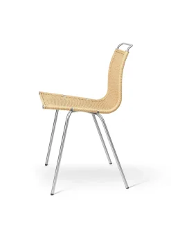 PK1 Stol, sort stel af Poul Kjærholm