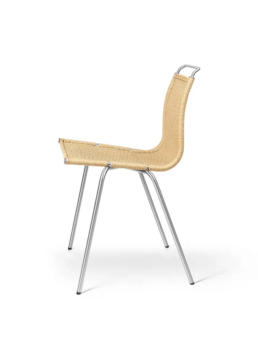 PK1 Stol, sort stel af Poul Kjærholm