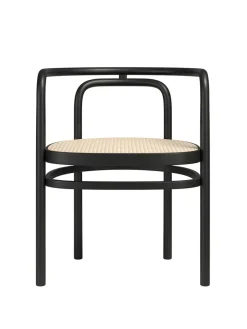 PK15 Stol, sortfarvet ask af Poul Kjærholm