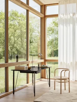 PK15 Stol, sortfarvet ask af Poul Kjærholm