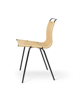 PK1 Stol, stål stel af Poul Kjærholm