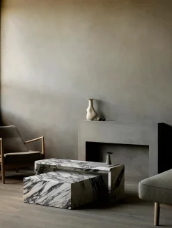 Plinth Bridge, Kunis Breccia stone fra Audo Copenhagen