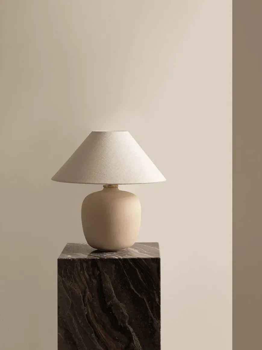 Plinth Tall, grey galaxy marble fra Audo Copenhagen