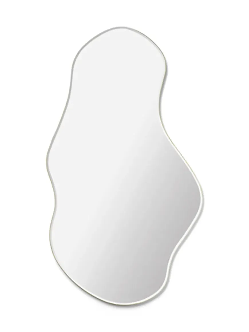 Pond Mirror stor, Brass fra Ferm Living