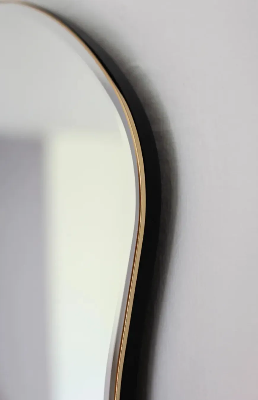 Pond Mirror stor, Brass fra Ferm Living