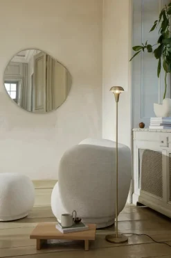 Pond Mirror XL, Brass fra Ferm Living