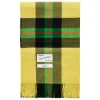 Queen blanket - Field yellow tartan fra Magniberg
