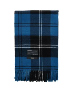 Queen blanket - Lipstick red tartan fra Magniberg
