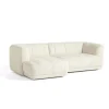Quilton 2,5 pers. Sofa, kombination 19, venstre fra Hay