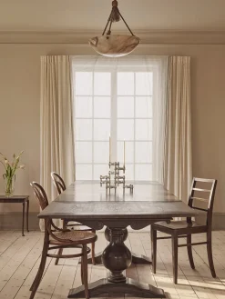 Quist Lysestage, børstet krom fra STOFF Nagel