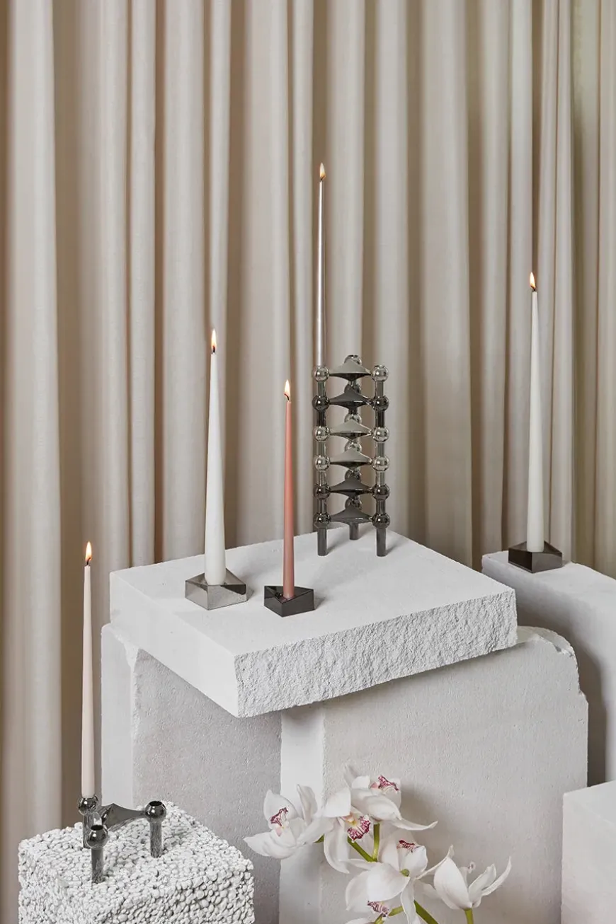 Reflect Lysestage, rosa guld fra STOFF Nagel