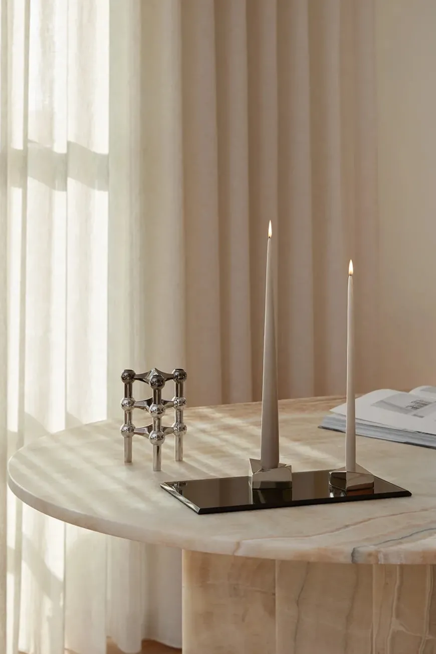 Reflect Lysestage, rosa guld fra STOFF Nagel