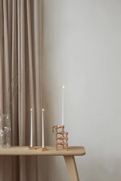 Reflect Lysestage, sort krom fra STOFF Nagel