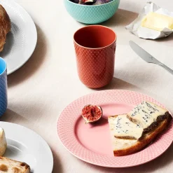 Rhombe krus, gul fra Lyngby Porcelæn