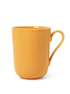 Rhombe krus m. hank, mørk blå fra Lyngby Porcelæn