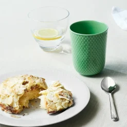 Rhombe krus, rosa fra Lyngby Porcelæn