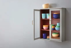 Rhombe skål, mørk blå Ø22 cm fra Lyngby Porcelæn