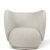 Rico Lounge Chair, soft bouclé fra Ferm Living