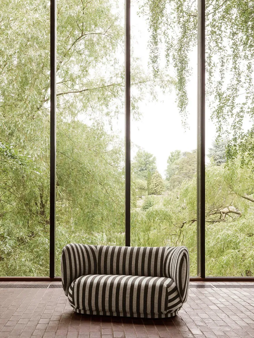 Rico Sofa 2-seater Cilla Taupe fra Ferm Living