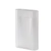 Ridge Vase, white frosted glass fra Muuto