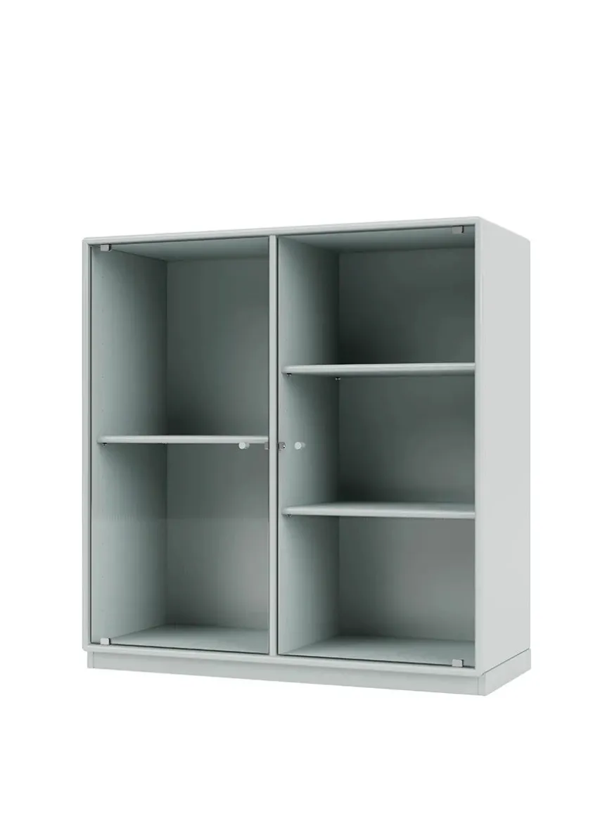 Ripple II Vitrineskab, inkl. sokkel fra Montana