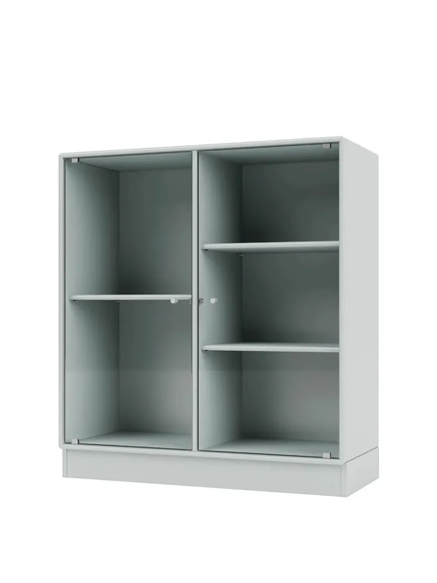 Ripple II Vitrineskab, inkl. sokkel fra Montana