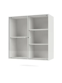 Ripple II Vitrineskab, inkl. sokkel fra Montana