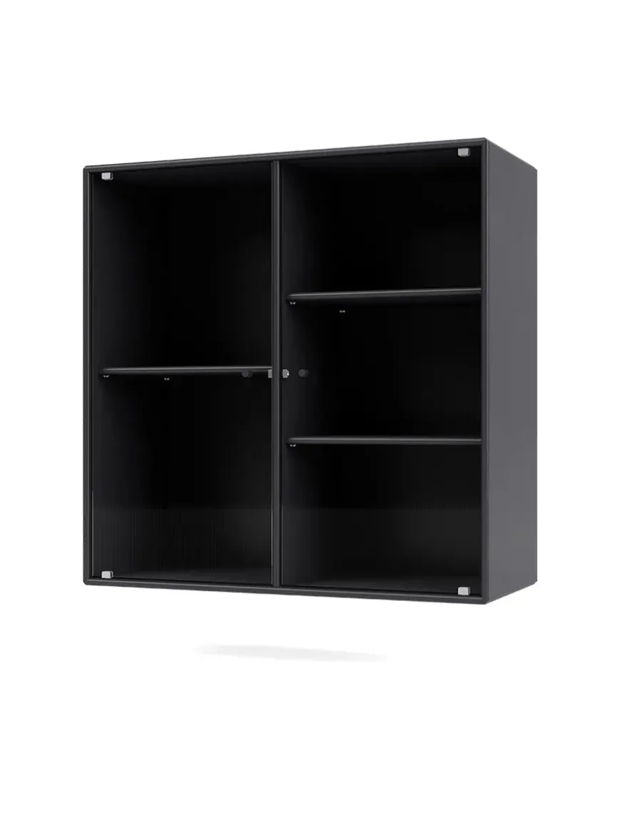 Ripple II Vitrineskab, inkl. sokkel fra Montana