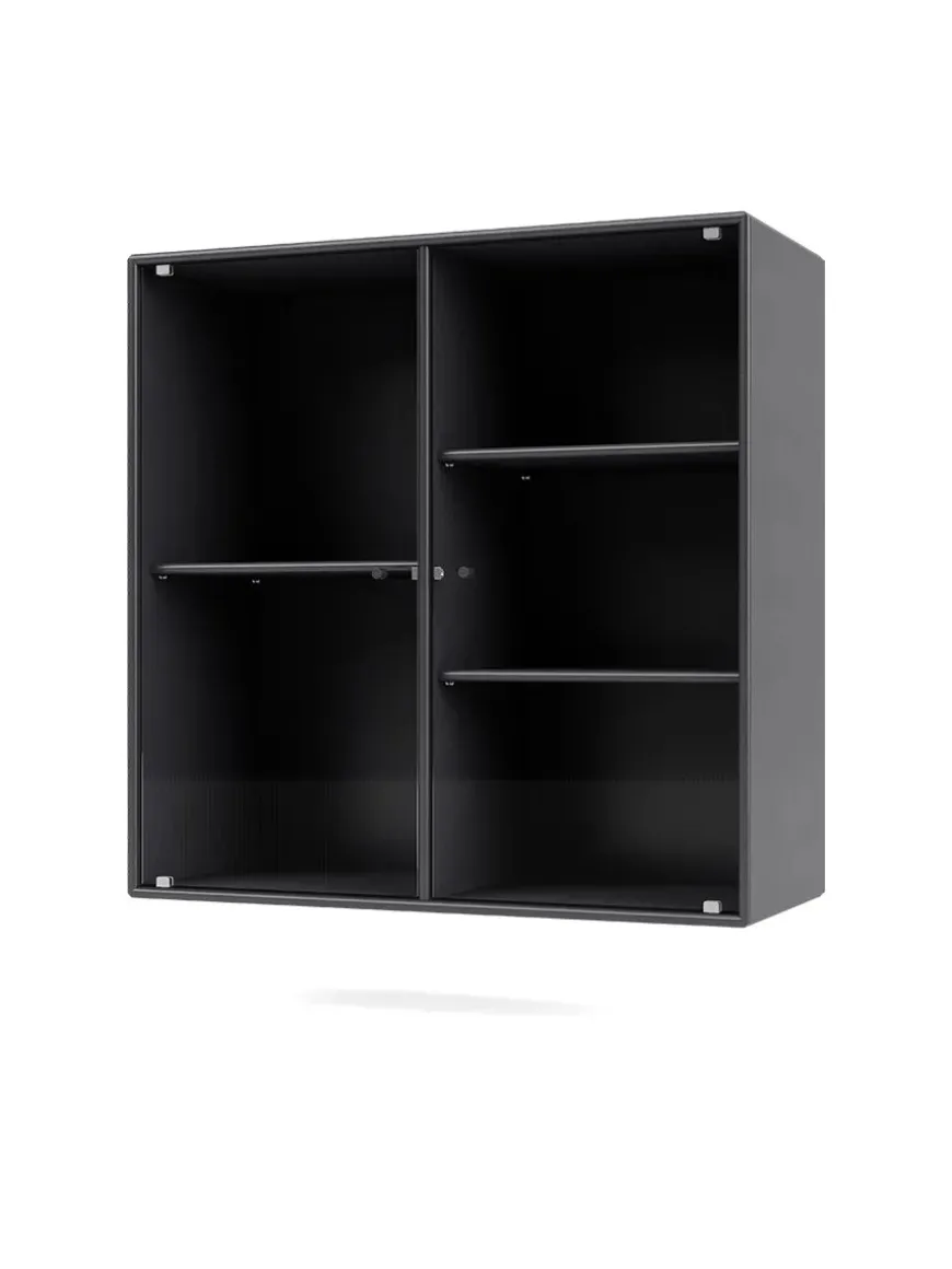 Ripple II Vitrineskab, inkl. sokkel fra Montana