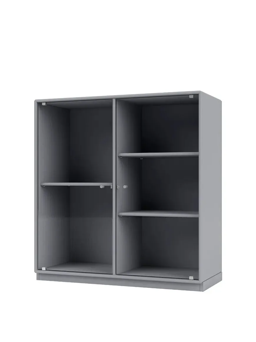 Ripple II Vitrineskab, inkl. sokkel fra Montana