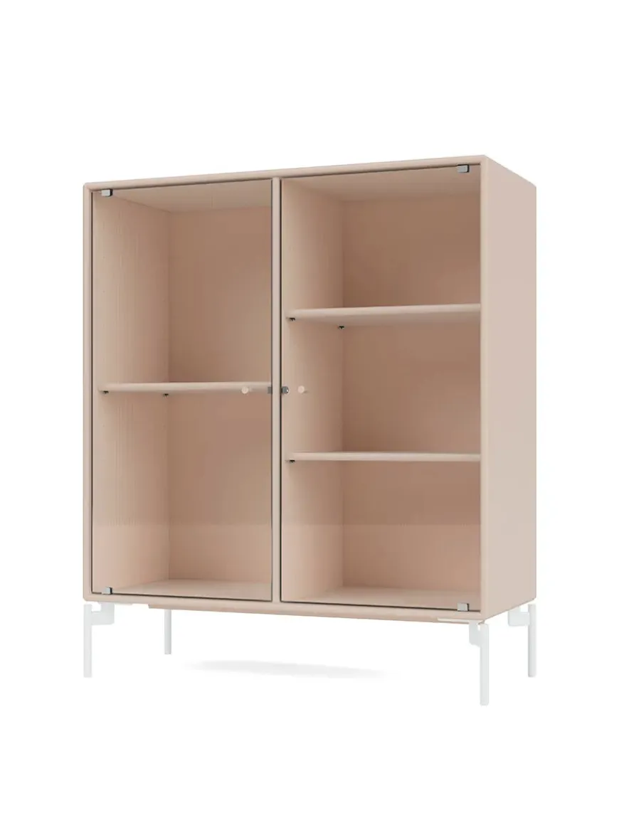 Ripple II Vitrineskab, inkl. sokkel fra Montana