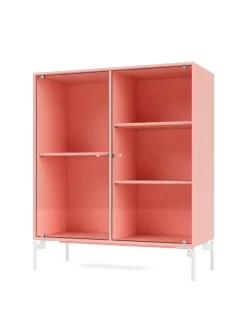 Ripple II Vitrineskab, inkl. sokkel fra Montana