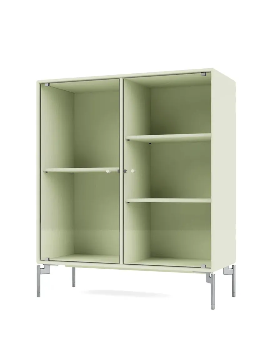 Ripple II Vitrineskab, inkl. sokkel fra Montana