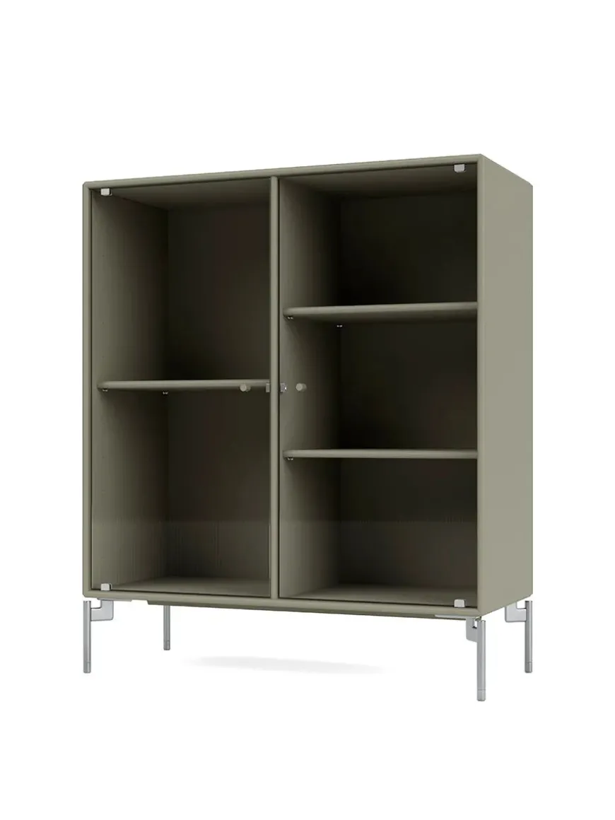 Ripple II Vitrineskab, inkl. sokkel fra Montana